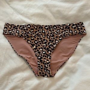 NEW Aerie Cheetah Bikini bottom